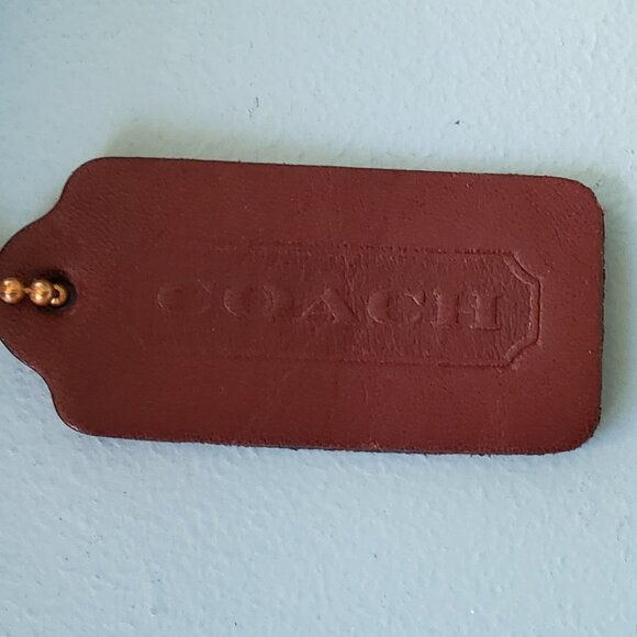 Vintage Coach Mahogony Court Crossbody Handbag 9870 - Picture 14 of 16